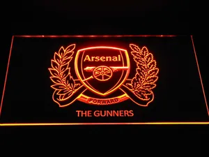 Arsenal F.C. 125th Anniversary Logo LED Neon Sign
