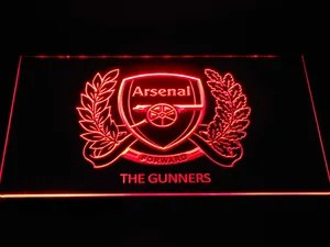 Arsenal F.C. 125th Anniversary Logo LED Neon Sign