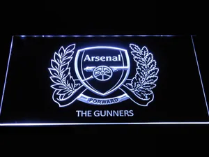 Arsenal F.C. 125th Anniversary Logo LED Neon Sign