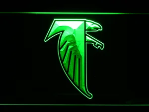 Atlanta Falcons 1990-2002 LED Neon Sign - Legacy Edition