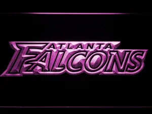 Atlanta Falcons 1998-2002 Logo LED Neon Sign - Legacy Edition