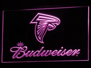 Atlanta Falcons Budweiser LED Neon Sign