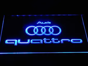 Audi Quattro LED Neon Sign