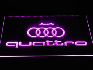 Audi Quattro LED Neon Sign