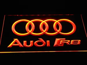 Audi R8 Logo LED Neon Sign
