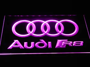 Audi R8 Logo LED Neon Sign