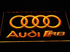 Audi R8 Logo LED Neon Sign