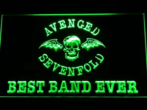 Avenged Sevenfold Best Band Ever LED Neon Sign