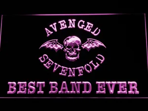 Avenged Sevenfold Best Band Ever LED Neon Sign