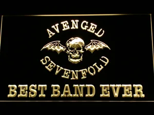 Avenged Sevenfold Best Band Ever LED Neon Sign