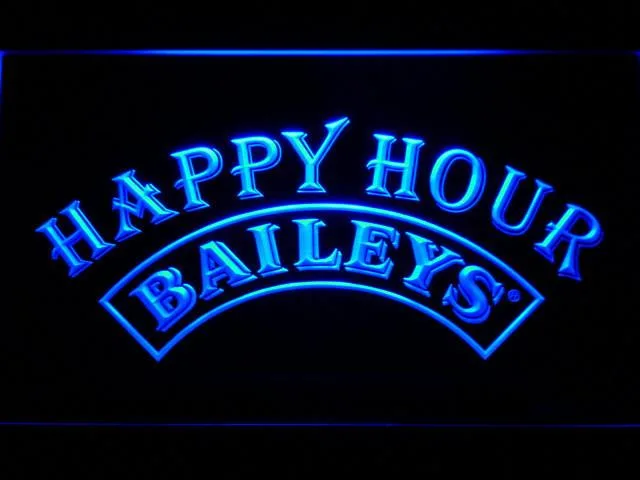 Baileys Happy Hour LED Neon Sign