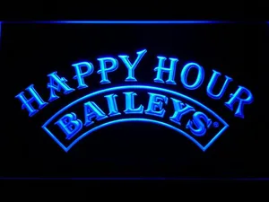 Baileys Happy Hour LED Neon Sign