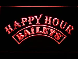 Baileys Happy Hour LED Neon Sign
