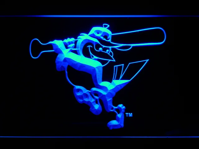 Baltimore Orioles 1 LED Neon Sign