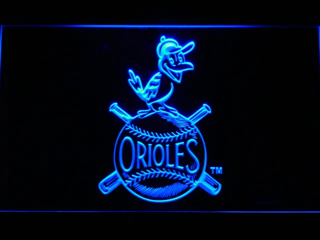 Baltimore Orioles 1954-1965 LED Neon Sign - Legacy Edition