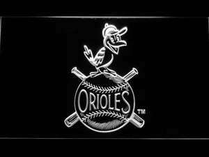 Baltimore Orioles 1954-1965 LED Neon Sign - Legacy Edition