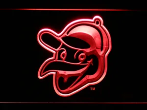 Baltimore Orioles 1955-1963 LED Neon Sign - Legacy Edition