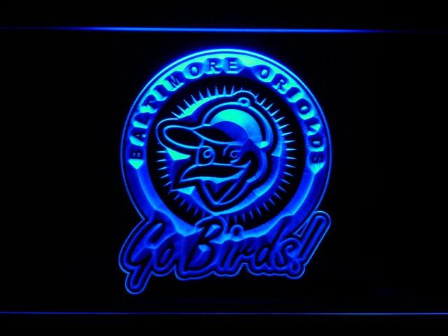 Baltimore Orioles 1964-1965 LED Neon Sign - Legacy Edition