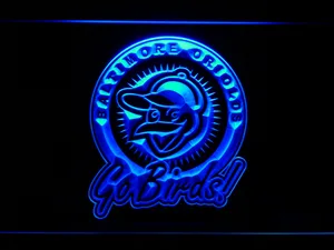 Baltimore Orioles 1964-1965 LED Neon Sign - Legacy Edition