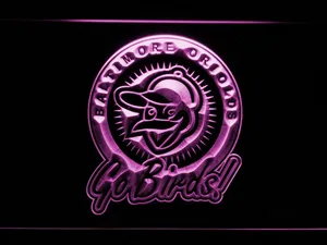 Baltimore Orioles 1964-1965 LED Neon Sign - Legacy Edition