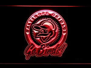 Baltimore Orioles 1964-1965 LED Neon Sign - Legacy Edition
