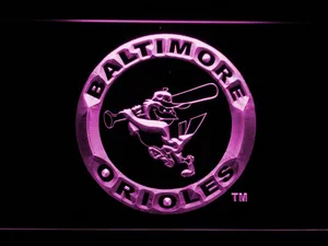 Baltimore Orioles 1989-1991 LED Neon Sign - Legacy Edition