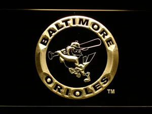 Baltimore Orioles 1989-1991 LED Neon Sign - Legacy Edition