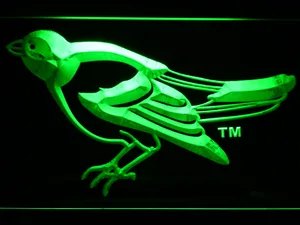 Baltimore Orioles 1989-1997 LED Neon Sign - Legacy Edition