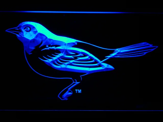 Baltimore Orioles 5 LED Neon Sign