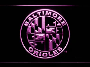 Baltimore Orioles 6 LED Neon Sign