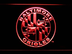 Baltimore Orioles 6 LED Neon Sign