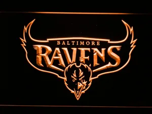 Baltimore Ravens 1996-1998 LED Neon Sign - Legacy Edition
