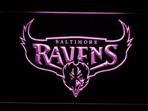 Baltimore Ravens 1996-1998 LED Neon Sign - Legacy Edition