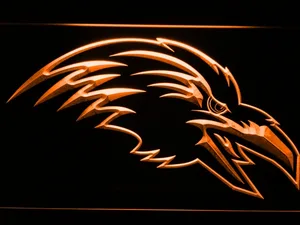 Baltimore Ravens 1996-1998 Raven Head LED Neon Sign - Legacy Edition
