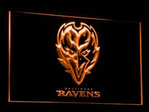 Baltimore Ravens Raven LED Neon Sign