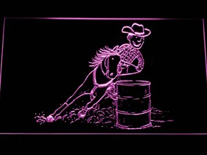 Barrel Racing 1 LED Neon Sign
