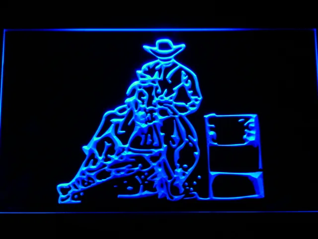 Barrel Racing 2 LED Neon Sign