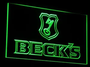 Beck's LED Neon Sign