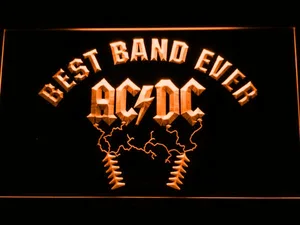Best Band Ever AC/DC LED Neon Sign