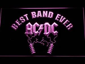 Best Band Ever AC/DC LED Neon Sign