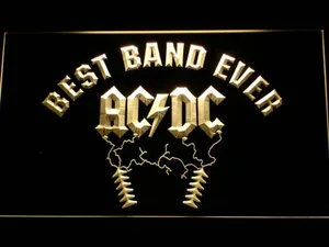 Best Band Ever AC/DC LED Neon Sign