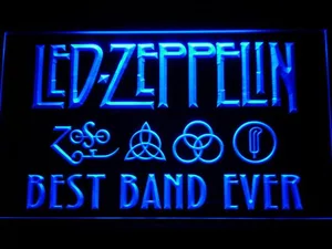 Best Band Ever Led Zeppelin LED Neon Sign