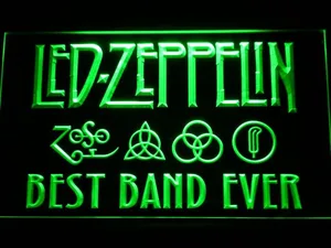 Best Band Ever Led Zeppelin LED Neon Sign
