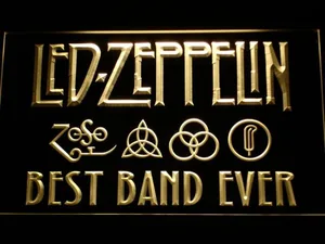 Best Band Ever Led Zeppelin LED Neon Sign