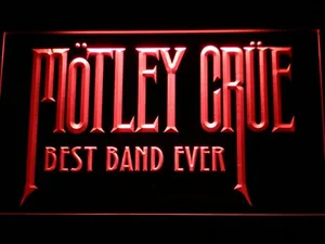 Best Band Ever Motley Crue LED Neon Sign