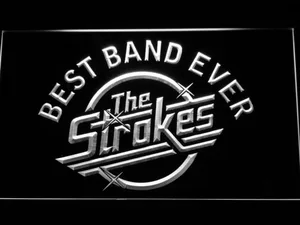 Best Band Ever The Strokes LED Neon Sign