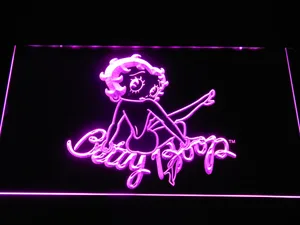 Betty Boop Back LED Neon Sign