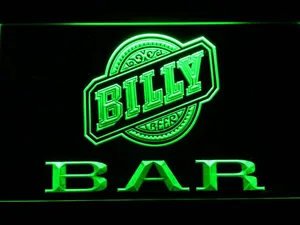 Billy Beer Bar LED Neon Sign