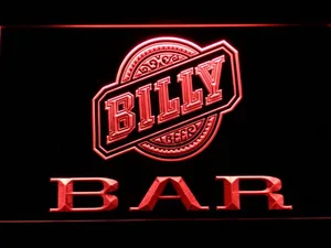 Billy Beer Bar LED Neon Sign