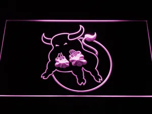 Birmingham Bulls Logo LED Neon Sign - Legacy Edition